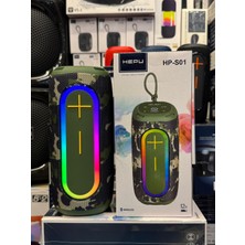 Hepu HP-S01 Taşınabilir Şarjlı Bluetooth Hoparlör 3000 Mah Rgb Aux.usb.tf 20W Rms Tws Type-C Şarj