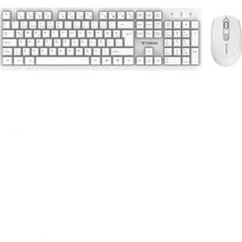 Torima Kablosuz Q Klavye Mouse Seti TMK01 Beyaz