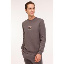 Lumberjack ml Greys 16URB2029 4pr Gri Erkek Sweatshirt