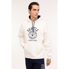 Lumberjack ml Fran 17ID109 4pr Ekru Erkek Sweatshirt