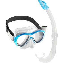Cressi Samoa Maske - Mexico Şnorkel Set Clear/aquamarıne