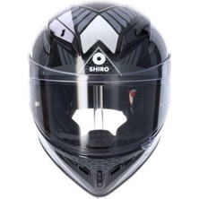 Moto Punto Shıro Fullface 1102 SH-870 Fıghter Typhoon M