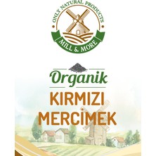 Mill & More Organik Kırmızı Mercimek 750 G + Organik Yeşil Mercimek 750 G Seti