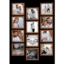 12 Adet 15X15 Çerçeve - Mdf Çerçeve - Fotoğraf Çerçevesi - Kare Çerçeve