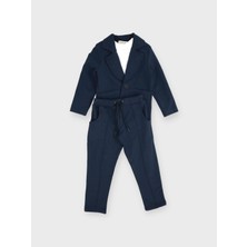 RG Brand Erkek Çocuk Likralı Pamuklu 3'lü Set Takım Elbise_RG1440
