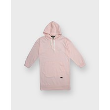 RG Brand Çocuk Kapüşonlu Ve Kanguru Cepli Sweat Elbise