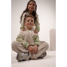 Babybek Collection Babybek Premium Unisex Eşofman Takımı - Mint Dama