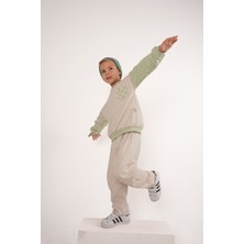 Babybek Collection Babybek Premium Unisex Eşofman Takımı - Mint Dama