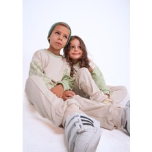 Babybek Collection Babybek Premium Unisex Eşofman Takımı - Mint Dama