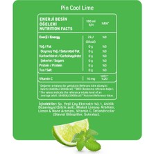 Pin Cool Lime Şekersiz & Kalorisiz 250 ml x 6 Adet