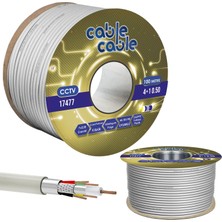 Cable Cable Kamera Kablosu 4+1 Cctv 0.50 100MT