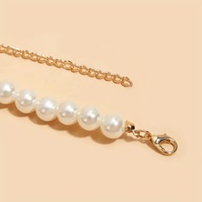 Lovisa Accessories El Yapımı Inci Bel Zinciri Göbek Kolyesi Vücut Aksesuarı
