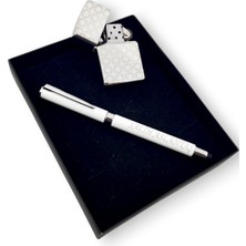SürLaz Touch Pen Tükenmez Kalem ve Figürlü Benzinli Çakmak