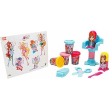 Crafy 9802 Crafy Winx Sihirli Salon Oyun Hamur Seti 15 Parça -Sunman