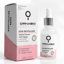 Kırışık ve Yaşlanma Karşıtı Aydınlatıcı Anti Aging Bakım Serumu (%5niacinamide %1retinol Kolajen)