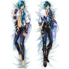 Anime-Genshin Impact- Kaeya Desenli Sarılma Yastığı ( Hugging Pillow) Kılıfı