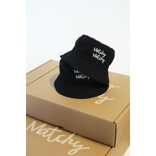 Matchy Matchy Black Çocuk Bucket Hat