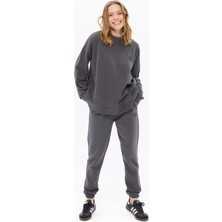 Antrasit Kadın Sweatshirt Xl
