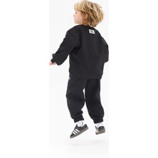 Matchy Matchy Black Çocuk Sweatpant 7-8 Yaş