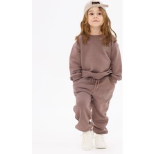 Matchy Matchy Espresso Çocuk Sweatpant 2-3 Yaş