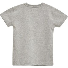 Matchy Matchy Grey Çocuk T-Shirt 3-4 Yaş