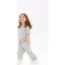 Matchy Matchy Grey Çocuk T-Shirt 3-4 Yaş