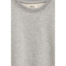 Matchy Matchy Grey Kadın Sweatdress M