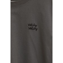 Matchy Matchy Antrasit Kadın T-Shirt S