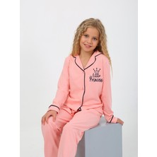 Kız Çocuk Uzun Kollu %100 Pamuklu Pijama Takımı Little Princess