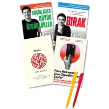 Bırak - Küçük İşler Büyük Özgürlükler - Para Bilinci - Para Hakkında Size Öğretilmeyen Şeyler 4 Kitap - Alfa Kalem