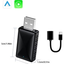 Yate10 Kablosuz Android Auto/car Play USB Dongle Cihazı