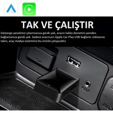 Yate10 Kablosuz Android Auto/car Play USB Dongle Cihazı