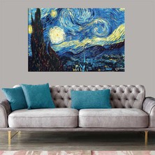 Miyrem Exclusive Serie"  Yıldızlı Gece Kanvas Tablo