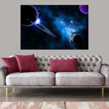 Miyrem Exclusive Serie"  Gezegenler Kanvas Tablo