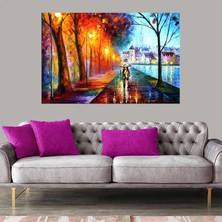 Miyrem Exclusive Serie"  Popart Sahil Yolu Kanvas Tablo