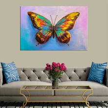 Miyrem Exclusive Serie"  Pop Art Kelebek  Kanvas Tablo
