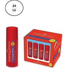 Faber-Castell Faber Castell Stick 10GR Solventsiz Katı Yapıştırıcı 24'lü