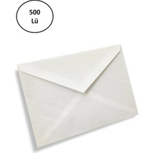 Asildoğan Doğan Kare Mektup Zarfı Extra Silikonlu 11.4X16.2 cm 70 Gram AS-4005 500 Lü