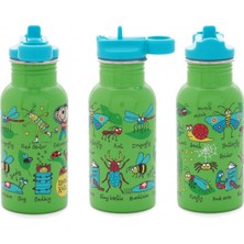 Tyrrell Katz 400 ml Pipetli Paslanmaz Çelik Matara Bugs