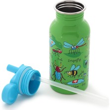 Tyrrell Katz 400 ml Pipetli Paslanmaz Çelik Matara Bugs