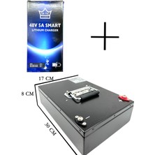 Or-Tec 48V 15AH(14 Ah Uyumlu) Lityum Elektrikli Motosiklet Aküsü