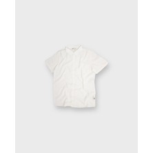 RG Brand Genç Keten Kısa Kollu Gömlek