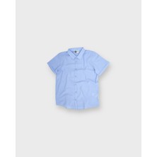 RG Brand Genç Keten Kısa Kollu Gömlek