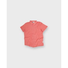 RG Brand Genç Keten Kısa Kollu Gömlek