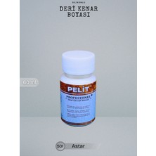 Pelit Silikonlu Deri Kenar Boyası 501 Astar 60 ml Deri Hobi