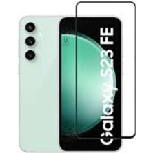 Nettech Samsung Galaxy S23 Fe Uyumlu 5d Glas Full Cam Koruyucu