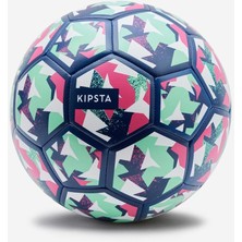 Öğretici Futbol Topu - 4 Numara - Mavi/yeşil/mor - Learning Ball