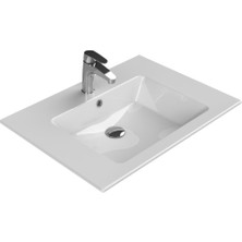 Turkuaz Ibiza Etajerli Lavabo 71 x 51 cm