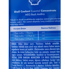 Shell Konsantre Mavi Antifriz 15 kg - Coolant Essential Concentrate