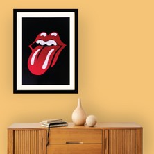 Light Rock Image Poster: Rolling Stones Dil Logosu, B-POSTER024